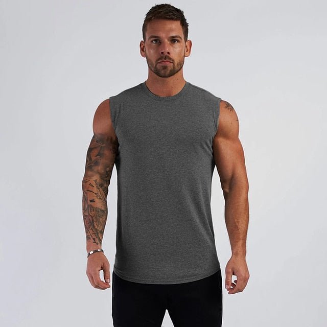 Compression Gym Tank Top for Men - Allen Fitness