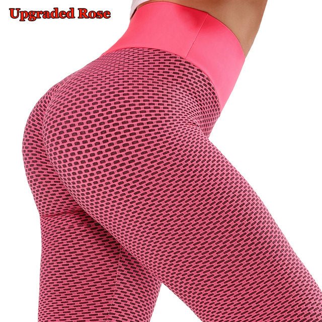 Leggings Women Textured Scrunch Butt Legging Fitness Sport Leggins Push Up Anti-Cellulite Gym Pants Women Clothes - Allen Fitness