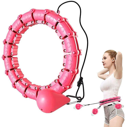 18-24Knots Exercise Hoop Smart Exercise Hoop Weight Loss - Allen-Fitness