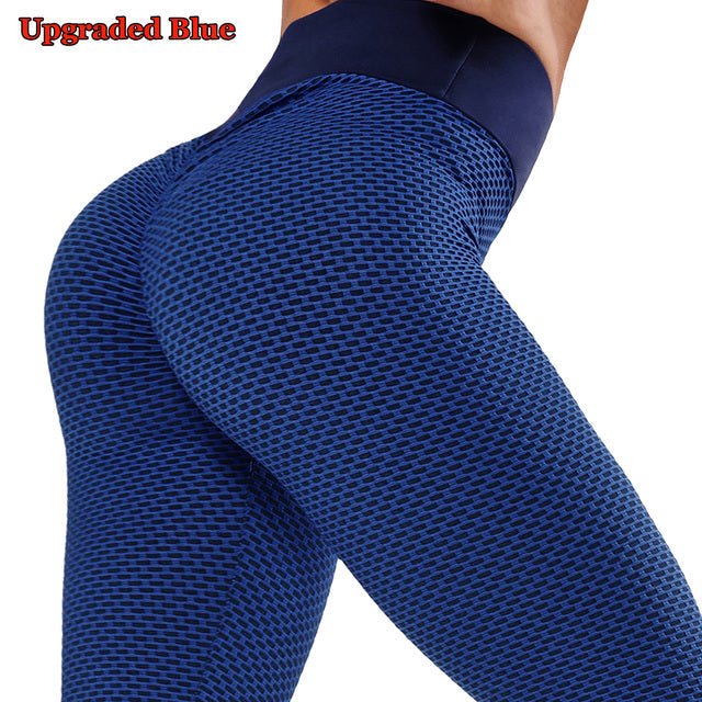 Leggings Women Textured Scrunch Butt Legging Fitness Sport Leggins Push Up Anti-Cellulite Gym Pants Women Clothes - Allen Fitness