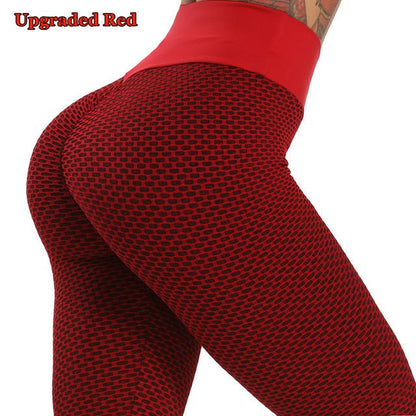 Leggings Women Textured Scrunch Butt Legging Fitness Sport Leggins Push Up Anti-Cellulite Gym Pants Women Clothes - Allen Fitness