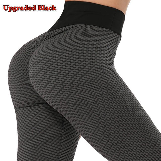 Leggings Women Textured Scrunch Butt Legging Fitness Sport Leggins Push Up Anti-Cellulite Gym Pants Women Clothes - Allen Fitness