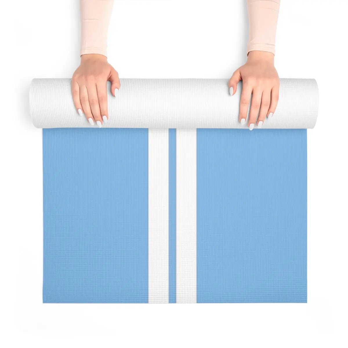 Blue Yoga Mat - Allen-Fitness