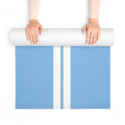 Blue Yoga Mat - Allen-Fitness