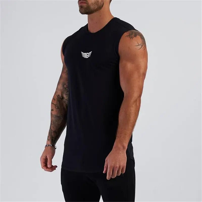 Compression Gym Tank Top for Men - Allen-Fitness