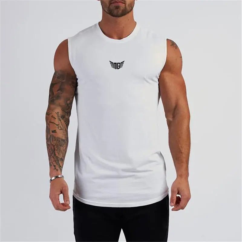 Compression Gym Tank Top for Men - Allen-Fitness