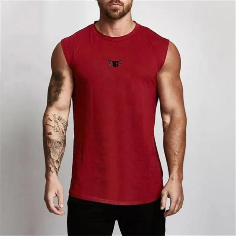 Compression Gym Tank Top for Men - Allen-Fitness