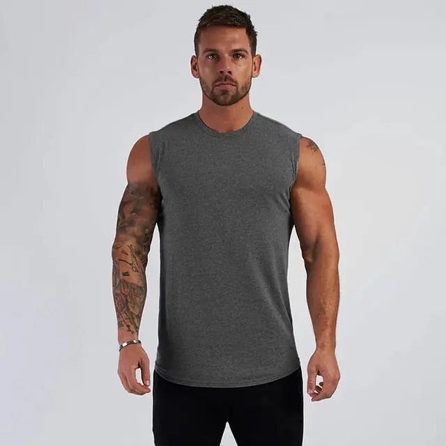 Compression Gym Tank Top for Men - Allen-Fitness