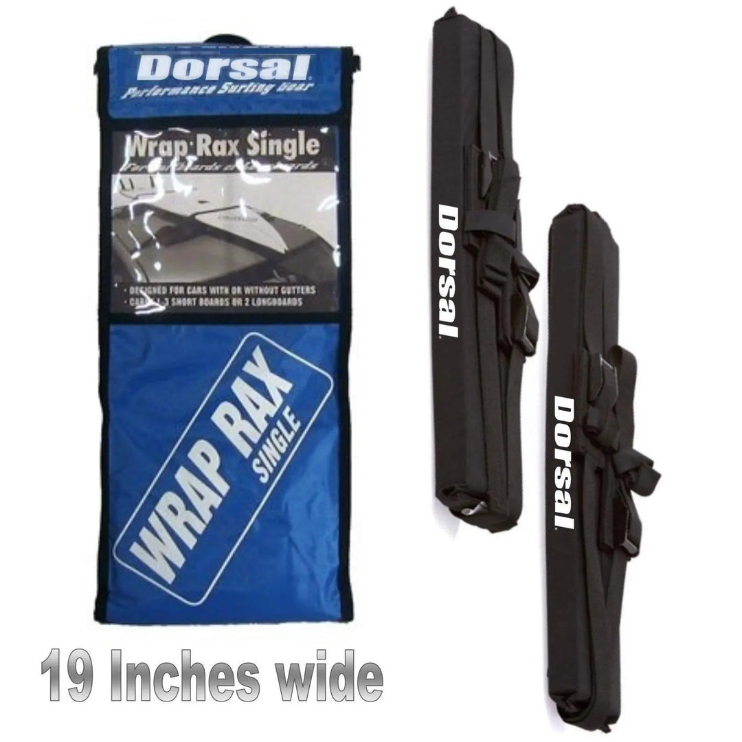 DORSAL Deluxe Wrap-Rax Surf and Snow Soft Roof Rack Pads Straps 19 - Allen-Fitness