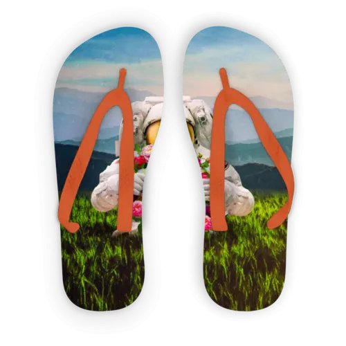 Escape the Universe Adult Flip Flops - Allen-Fitness