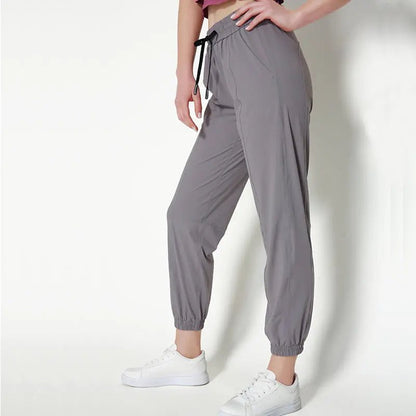 Fitness Sweatpants Jogger Pants Activewear Workout Joggers Drawstring Track Cuff Sweatpants - Allen-Fitness