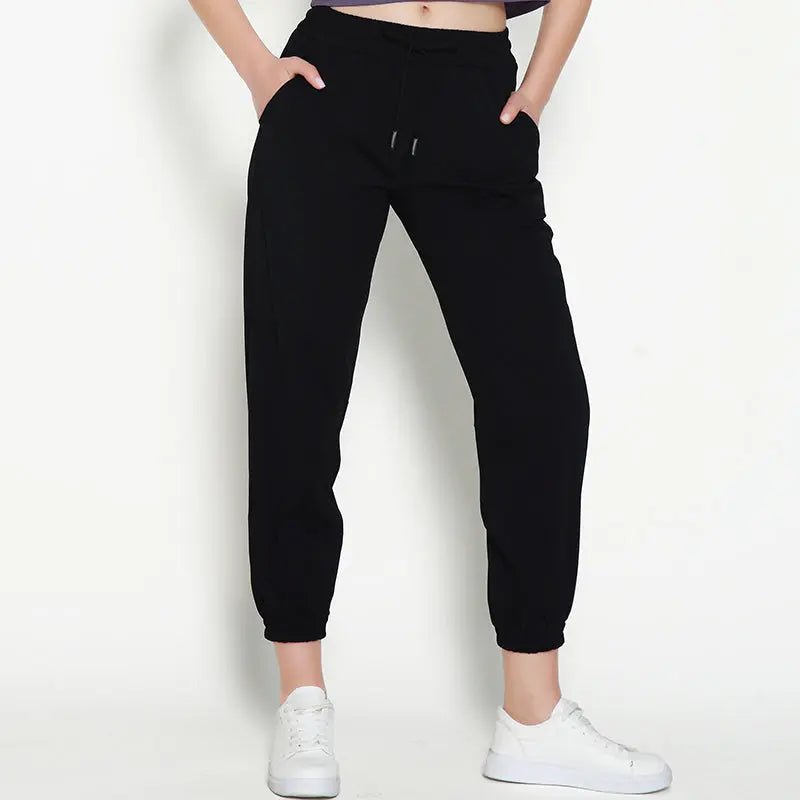 Fitness Sweatpants Jogger Pants Activewear Workout Joggers Drawstring Track Cuff Sweatpants - Allen-Fitness