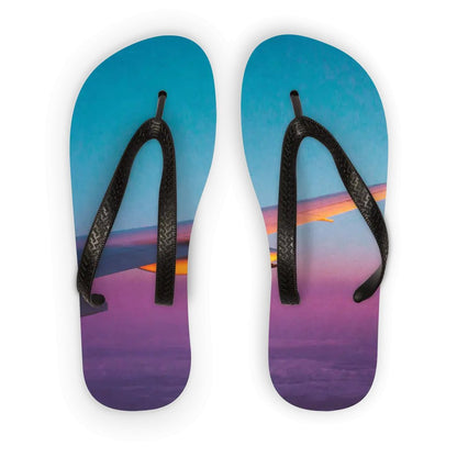 Flying Alone Adult Flip Flops - Allen-Fitness