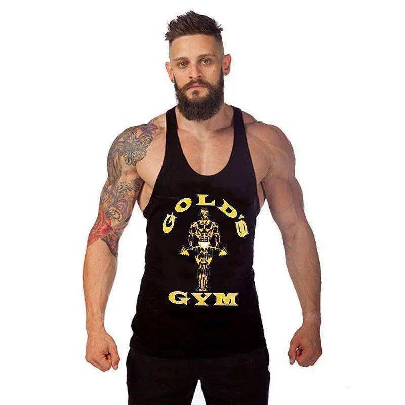 Golds Aesthetic Gym Tank Top Men - Allen-Fitness