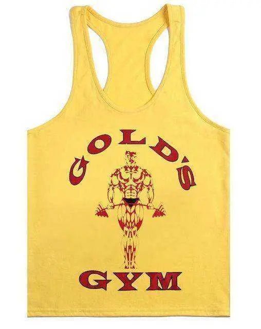 Golds Aesthetic Gym Tank Top Men - Allen-Fitness