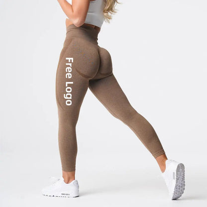 Gym Training High Waist Yoga Womens Leggings Fitness  Tight Leggings Yoga Pants - Allen-Fitness