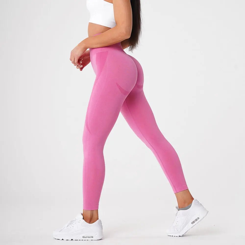 Gym Training High Waist Yoga Womens Leggings Fitness  Tight Leggings Yoga Pants - Allen-Fitness