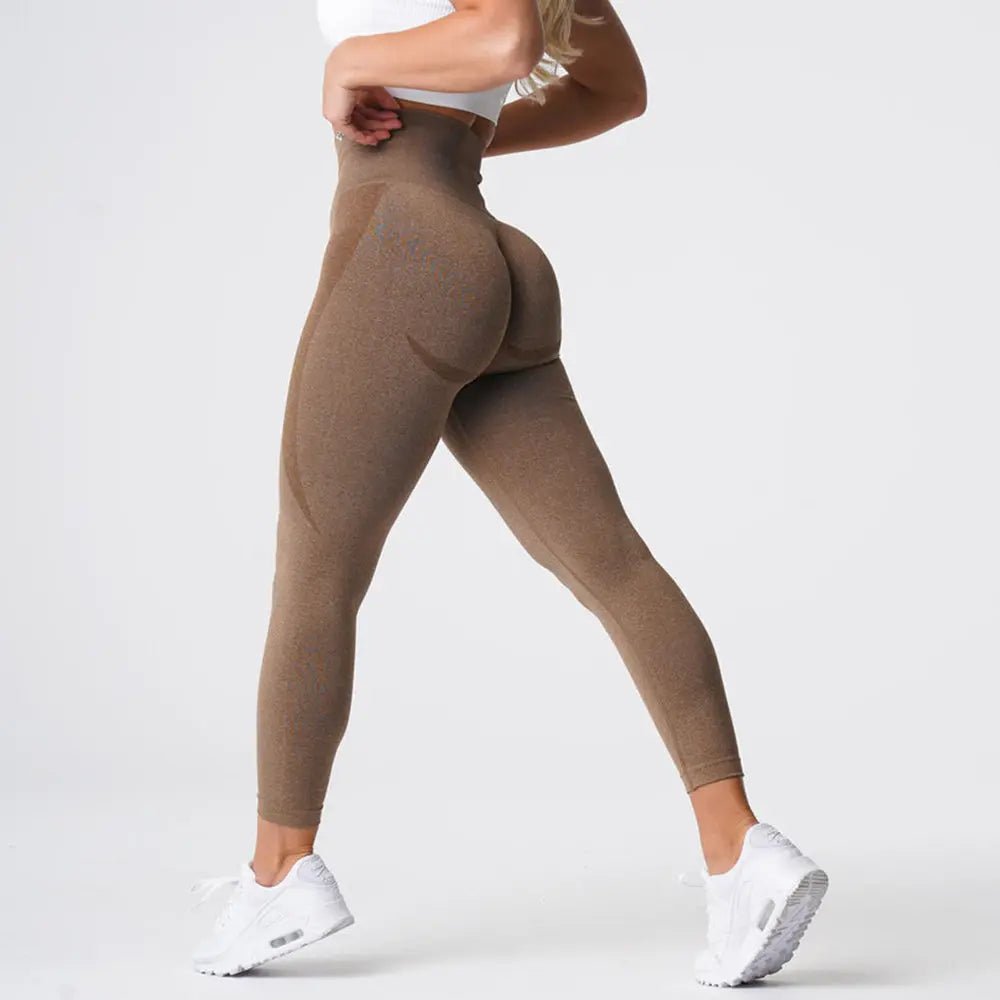 Gym Training High Waist Yoga Womens Leggings Fitness  Tight Leggings Yoga Pants - Allen-Fitness