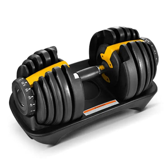 Gym workout man power weight lifting training automatic adjustable dumbbell 40kg 90lbs - Allen-Fitness