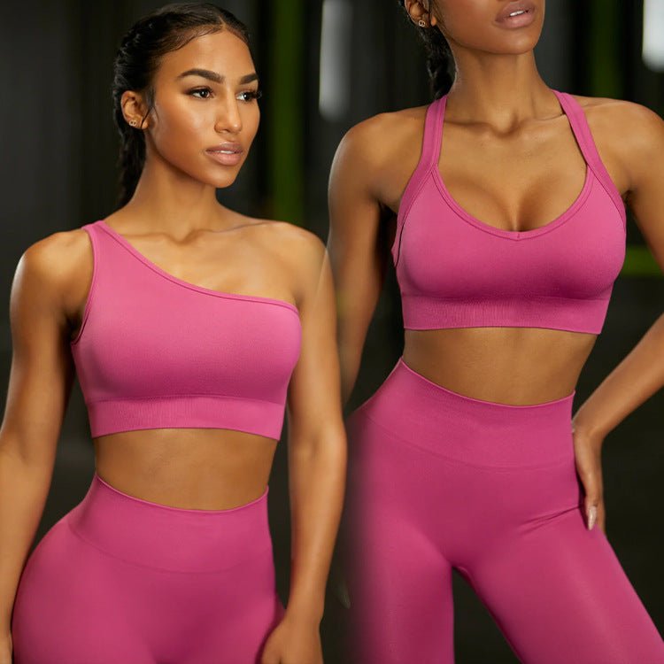Jumpsuit for women's sports two piece yoga suit fitness yoga set crop top and leggings gym training workout sets for women - Allen Fitness