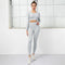 New Fashion 10 Color High Waist Tight Seamless Women's Sets Fitness Sports Gym Running Yoga Tracksuit Set - Allen Fitness