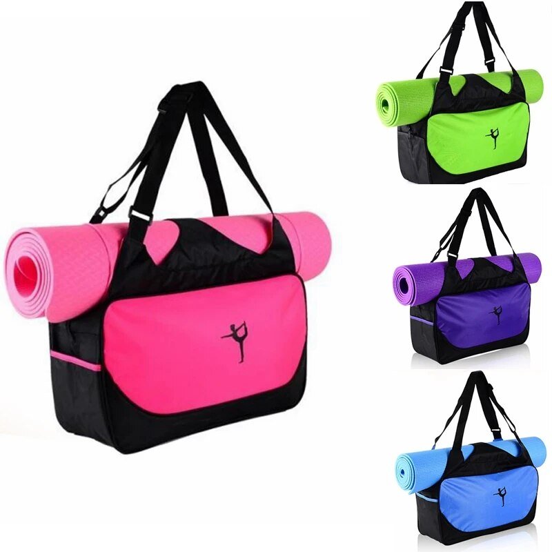 48*24*16cm Multifunctional Cothes Yoga Backpack Yoga Mat Waterproof Yoga Bag Backpack (No Yoga Mat) - Allen Fitness