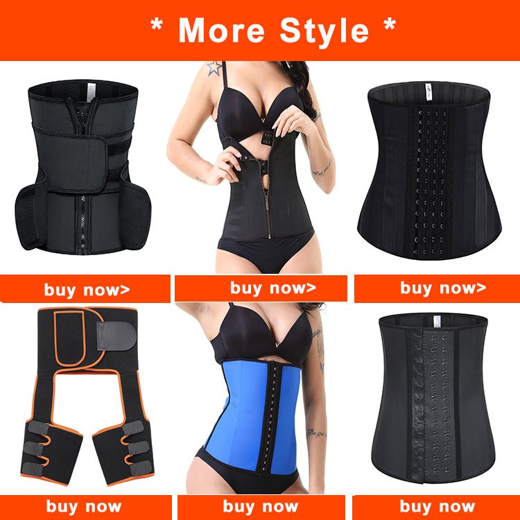 Free Sample Custom Logo Double Compression Plus Size Woman Waist Shaper 100% Latex Waist Trainer Corset - Allen Fitness