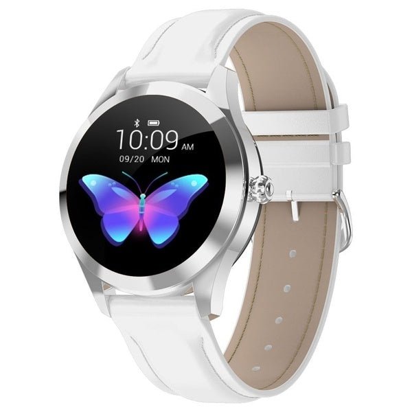 Hot IP68 Waterproof Heart Rate Monitoring Stainless Steel kw10 Smartwatch women Smart Watch Fitness Bracelet - Allen Fitness