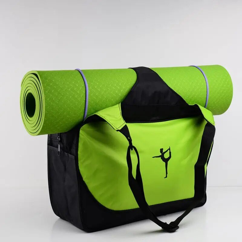 48*24*16cm Multifunctional Cothes Yoga Backpack Yoga Mat Waterproof Yoga Bag Backpack (No Yoga Mat) - Allen Fitness