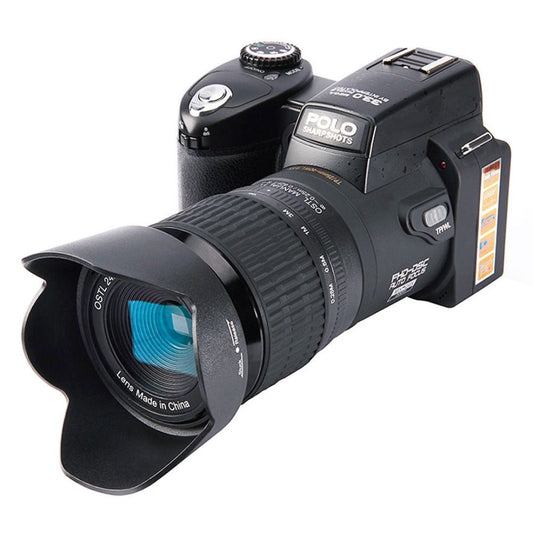 a camera with a lens attached to it