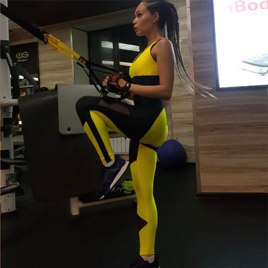 Female Sport Suit Women Fitness Clothing Sport Wear Yoga Set Gym Jogging Suits Sportswear Running Leggings Women Set - Allen Fitness