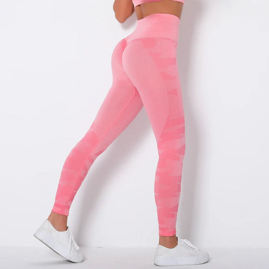 Running Women High Waist Hip Lift Seamless Sports Leggings Breathable Quick Dry Gym Fitness Yoga Leggings - Allen Fitness