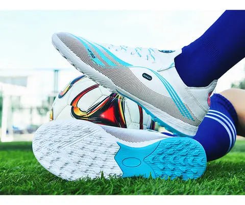 High-top Men's Football Shoes Youth Training Wear Student Foot Boots Sports Soccer Shoes - Allen-Fitness