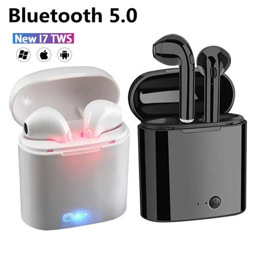 Hot Sale I7s TWS Bluetooth Earphone For All Smart Phone Sport headphones Stereo Earbud Wireless Bluetooth Earphones In-ear - Allen-Fitness