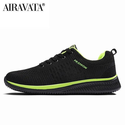 Men Women Knit Sneakers Breathable Athletic Running Walking Gym Shoes - Allen-Fitness