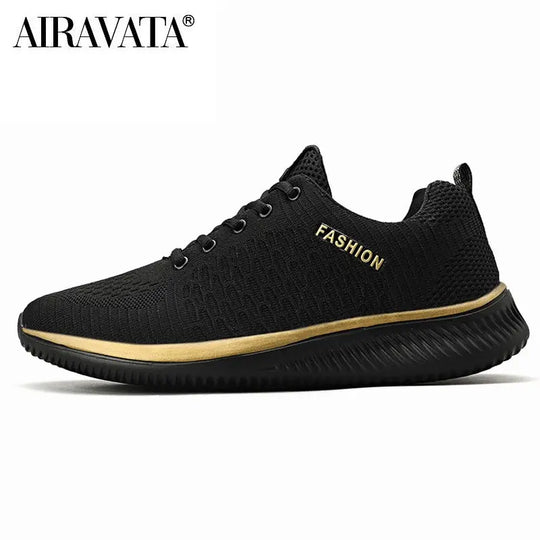 Men Women Knit Sneakers Breathable Athletic Running Walking Gym Shoes - Allen-Fitness