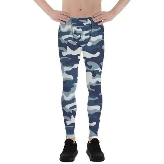 Mens Leggings - Urban Camo Army Military Pattern Mens Leggings - Urban Camo Army Military Pattern - Allen-Fitness