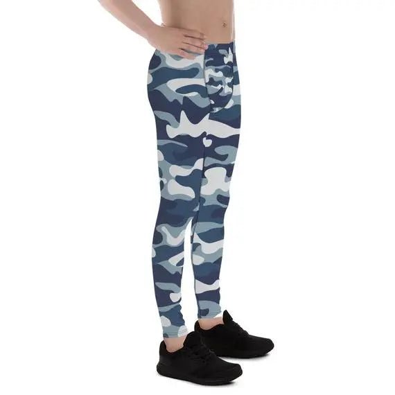 Mens Leggings - Urban Camo Army Military Pattern Mens Leggings - Urban Camo Army Military Pattern - Allen-Fitness