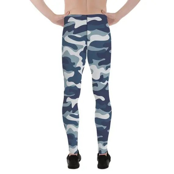 Mens Leggings - Urban Camo Army Military Pattern Mens Leggings - Urban Camo Army Military Pattern - Allen-Fitness