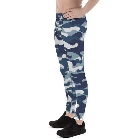 Mens Leggings - Urban Camo Army Military Pattern Mens Leggings - Urban Camo Army Military Pattern - Allen-Fitness