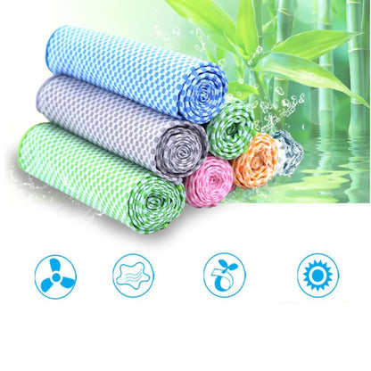 Natura Super Cool Bamboo Towel In A Bottle - 2 PK - Allen-Fitness