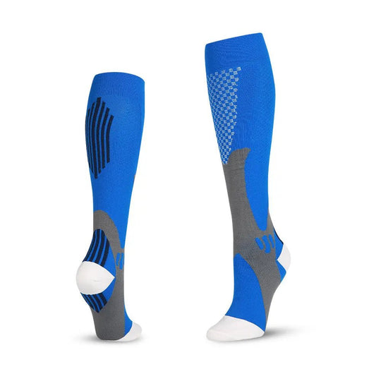 Professional sports long tube stress socks hiking riding Marathon running compression socks compression SOCKS - Allen-Fitness