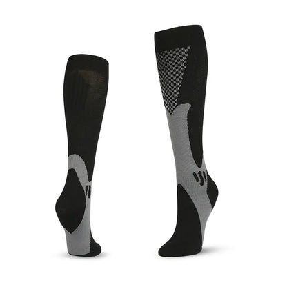 Professional sports long tube stress socks hiking riding Marathon running compression socks compression SOCKS - Allen-Fitness