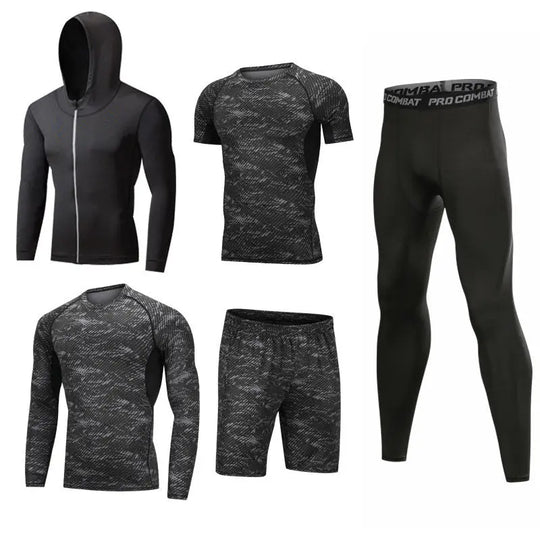 Ropa DeportivaCustom Sports Hoodie Mens Fit Gym Clothes Fitness Yoga Wear Outdoor Jogging Sportswear  Set - Allen-Fitness