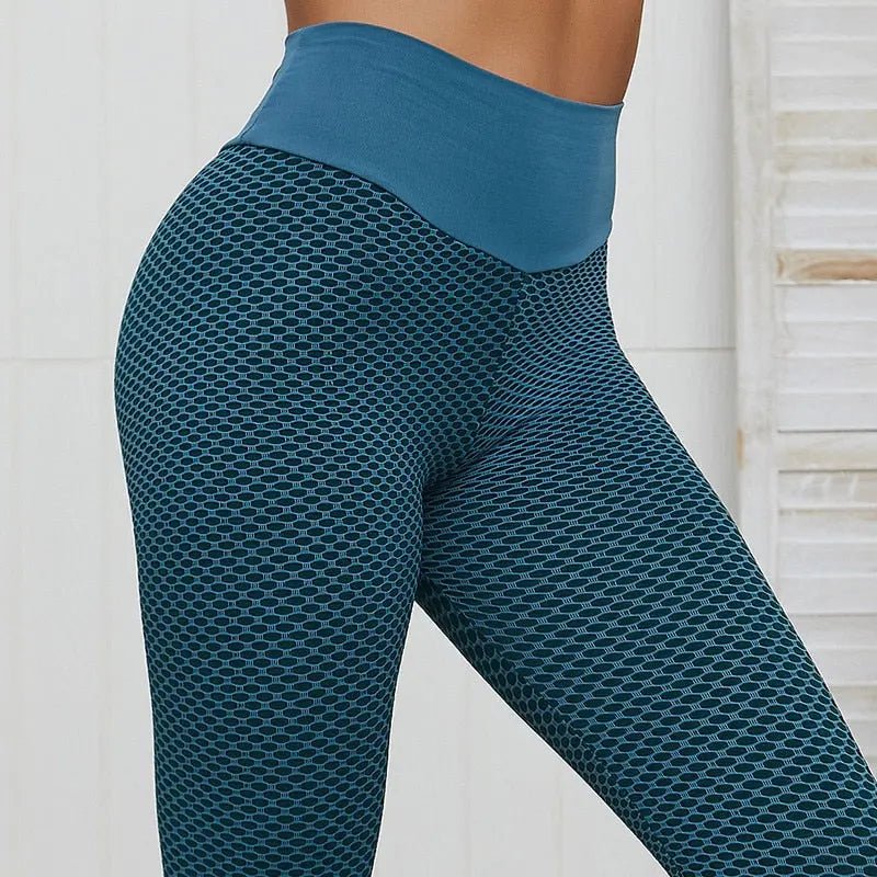 SVOKOR Dot Women Leggings High Waist Fitness Legging Push Up Ladies Seamless Workout Pants Female Leggins Mujer Polyester Casual - Allen-Fitness