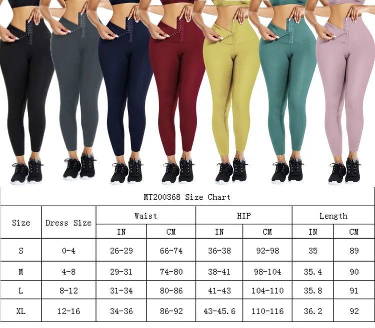 WAISTDEAR Women's Shaper Shapewear For Women Slimming Corset Waist Shapers Yoga High Waist Trainer Leggings - Allen-Fitness