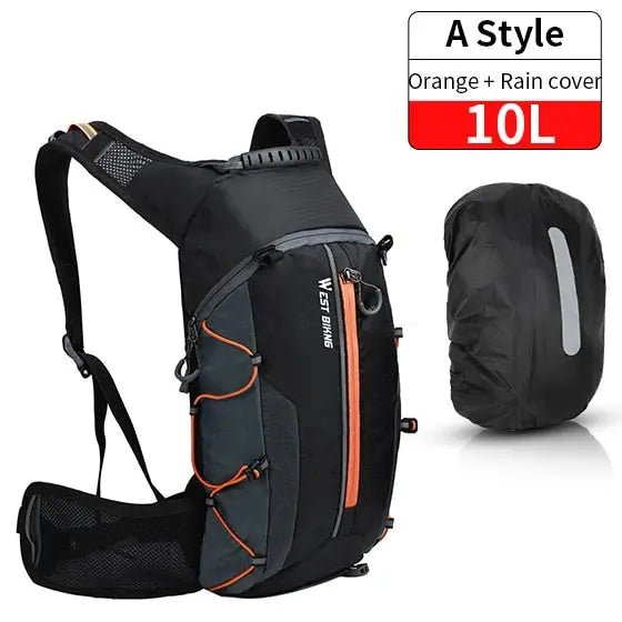 WEST BIKING Bike Bags Portable Waterproof Backpack 10L Cycling Water Bag Outdoor Sport Climbing Hiking Pouch Hydration Backpack - Allen-Fitness