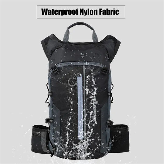 WEST BIKING Bike Bags Portable Waterproof Backpack 10L Cycling Water Bag Outdoor Sport Climbing Hiking Pouch Hydration Backpack - Allen-Fitness