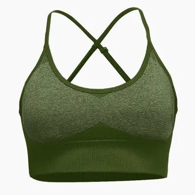 Women nylon gym wear fitness seamless sport yoga sets - Allen-Fitness