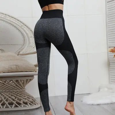 Women nylon gym wear fitness seamless sport yoga sets - Allen-Fitness